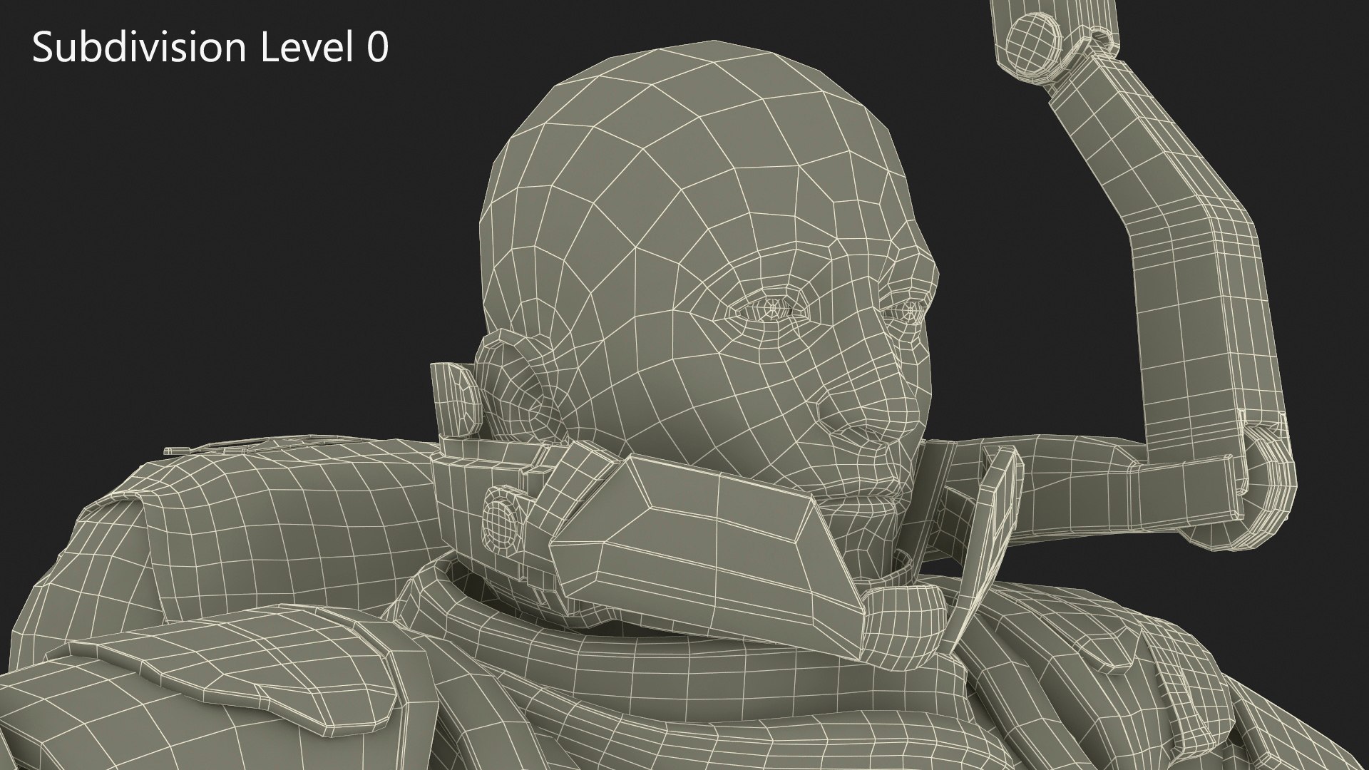 Exoskeleton Soldier With Rifle 3D Model - TurboSquid 2307406