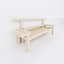 Wooden bench 2 - Full parametric Revit Family
