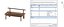 Wooden bench 2 - Full parametric Revit Family