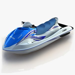 3d model vx110 jetski
