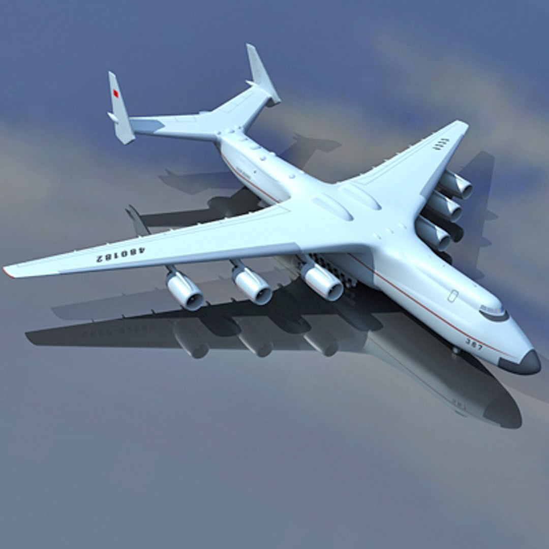 Antonov An-225 Mriya 3d Dxf