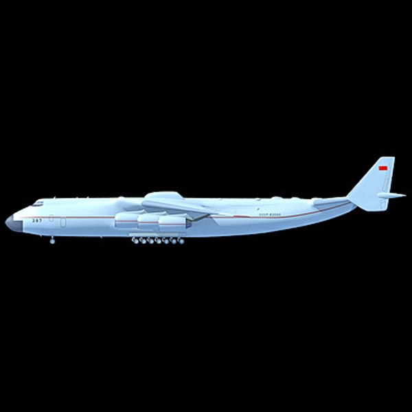 Antonov An-225 Mriya 3d Dxf