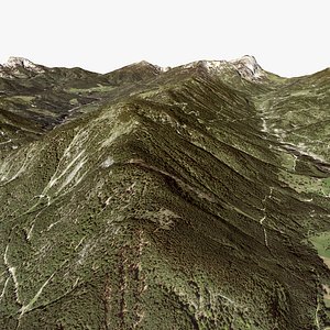 3D Brandenberg Alps Austria model