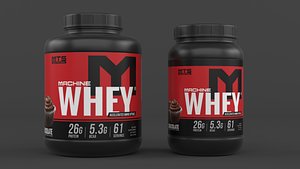 3D model Protein Powder