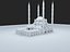 mosque selimiye 3d model