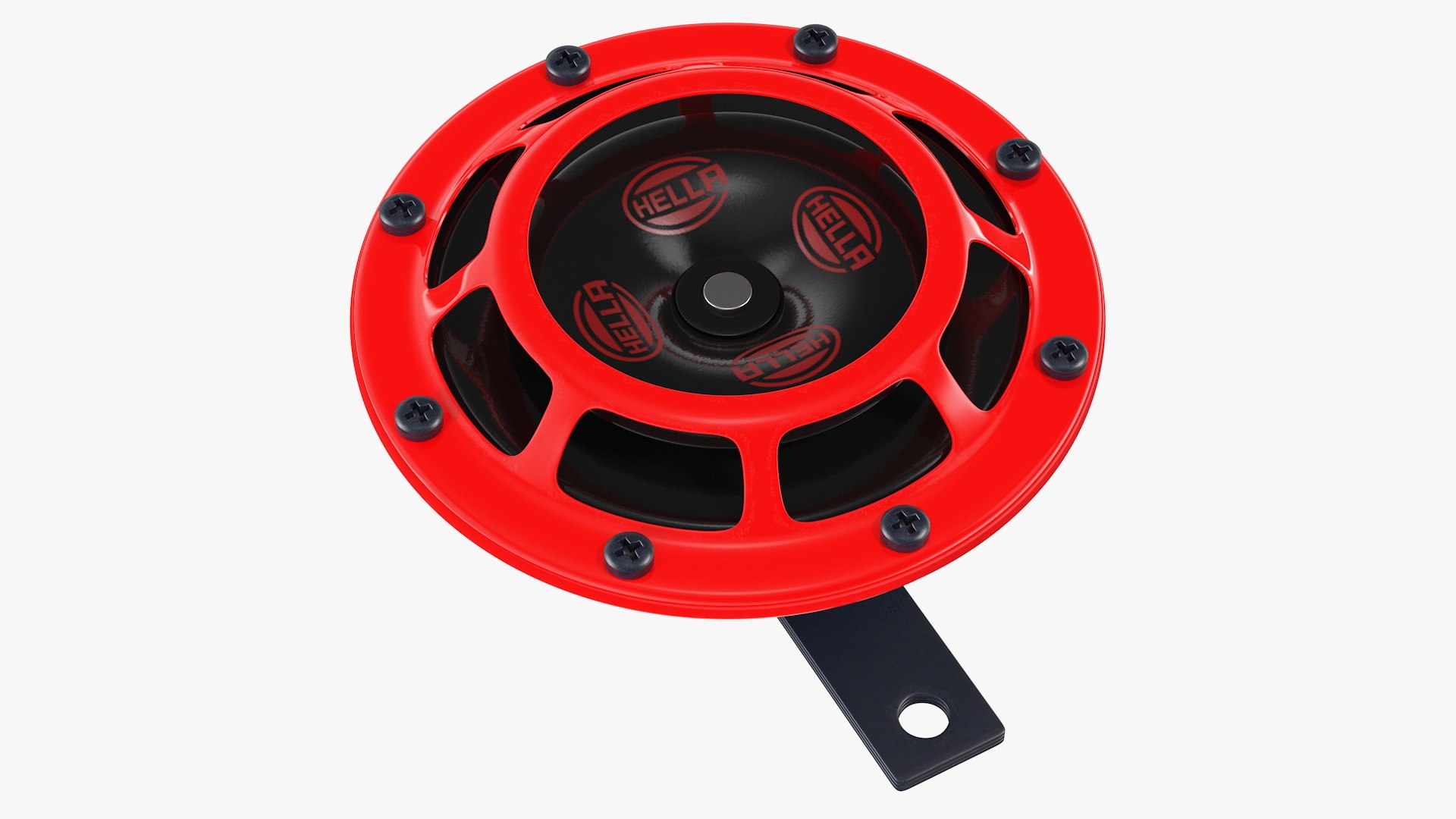 Hella Electric High Tone Car Horn 500Hz 3D model preview