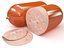sausage mortadella 3d max