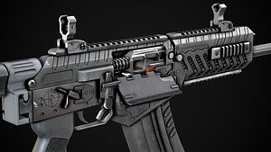 Fostech Origin 12 AAA Game Ready PBR Low-Poly 3D model
