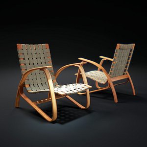 3d model avant-garde-lounge-chair