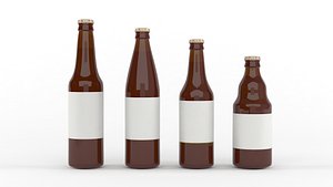 beer bottle 3D model