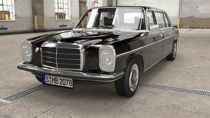 3D model 1968-1975 Mercedes Benz W115 Limousine