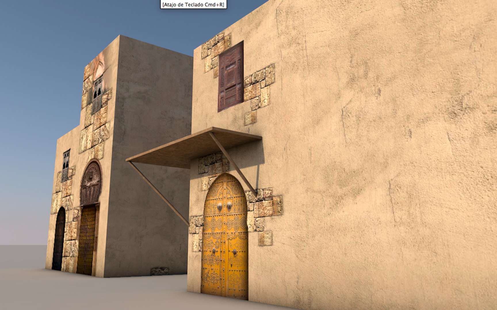 Arabic Houses 3d 3ds