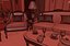scenes interior 3 room 3D model