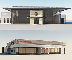 Volkswagen and Mitsubishi services model