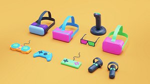Games Equipment Simple Style