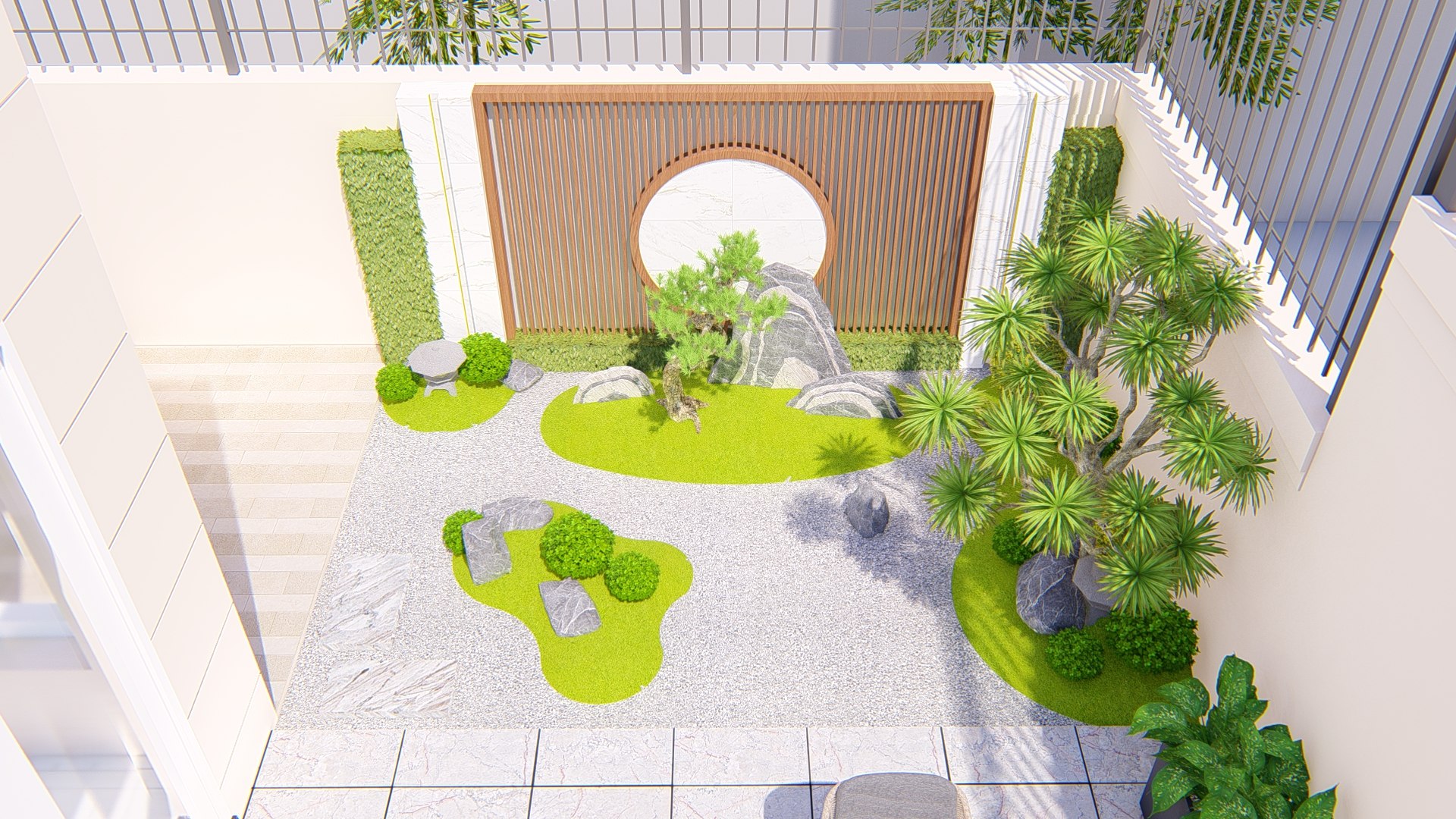 DRY GARDEN LANDSCAPE 3D Model - TurboSquid 2174235