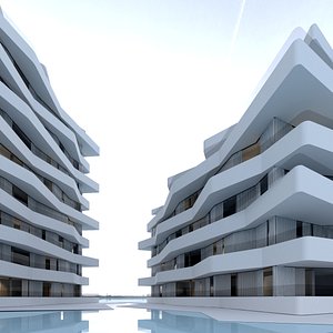 building office 3D model