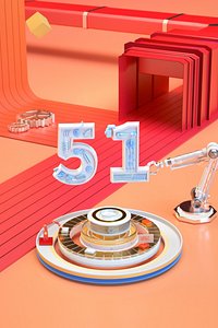 C4D Labor Day 51 Mechanical 3D model