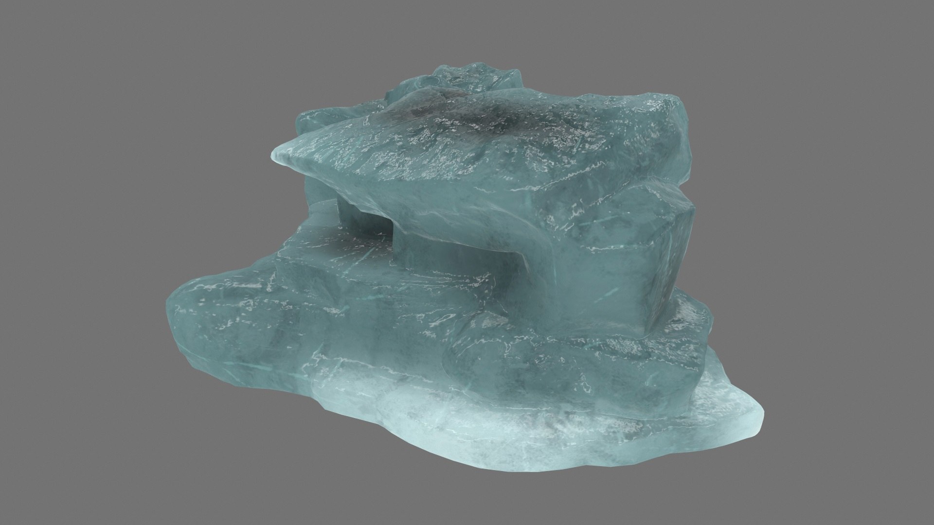 Ice snow 3D model - TurboSquid 1186259