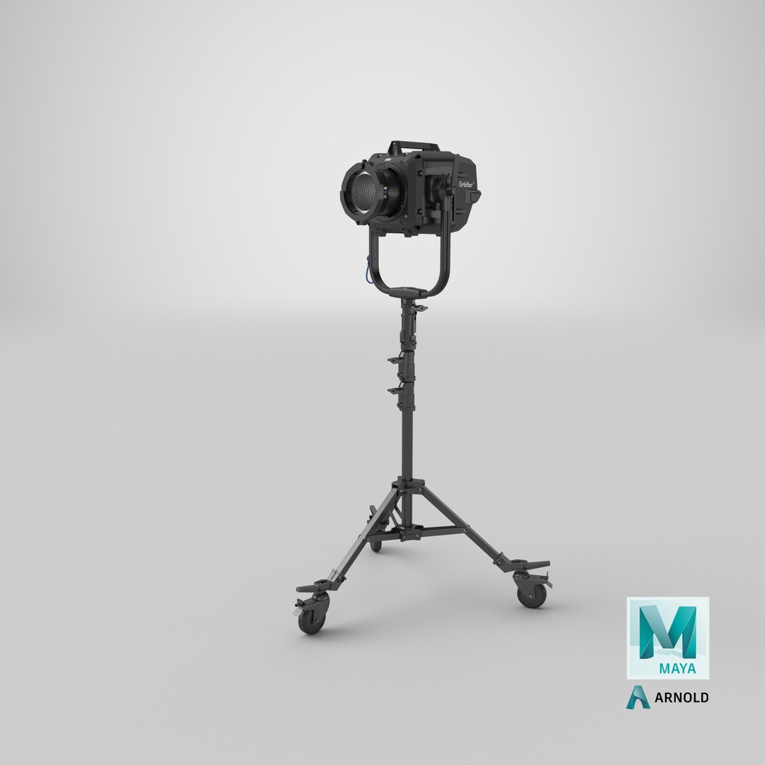 3D ARRI Orbiter Professional LED Fixture with Tripod model https://p.turbosquid.com/ts-thumb/s6/nqVFik/pq/stemcell_maya_arnold_render/png/1688121804/1920x1080/fit_q87/9a091b348daba1f8b483d1e24092c61c0d4254a9/stemcell_maya_arnold_render.jpg