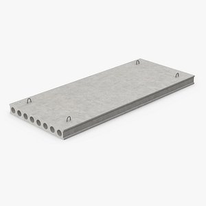3D Concrete Slab