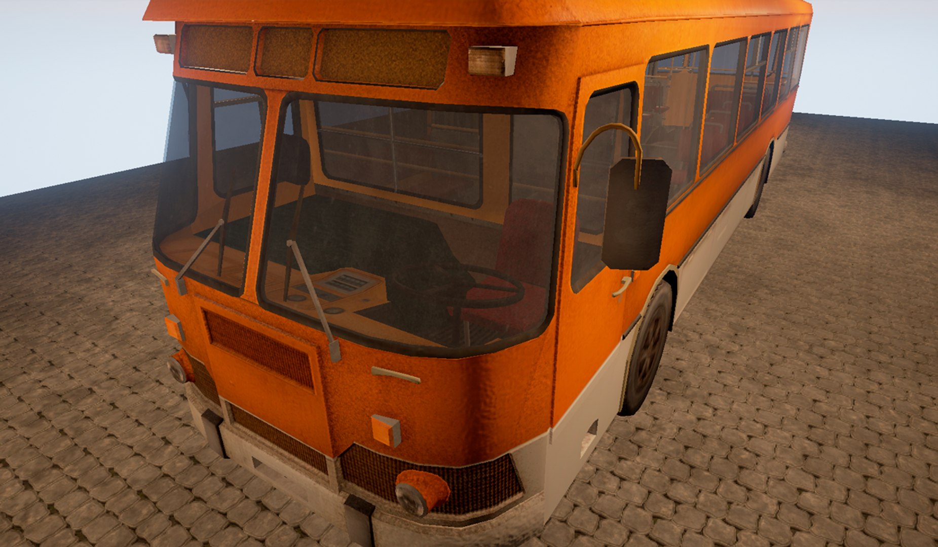 ready bus 3d model