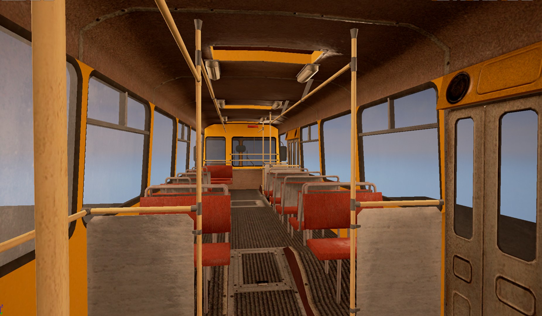 ready bus 3d model