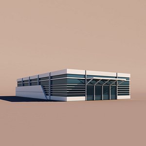 3D model shop architecture