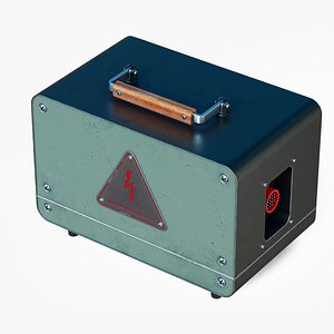 Radiostation power supply unit 3D