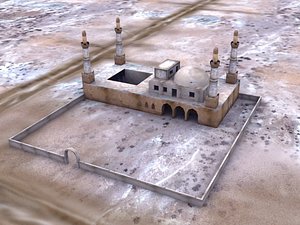 3d mosque temple