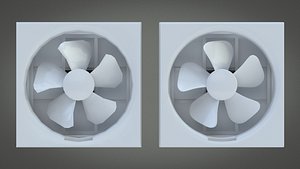3D Exhaust Fan model