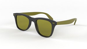 Classic Polarized Sunglasses 3D model