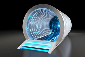 Sci Fi Teleportation Portal Gateway