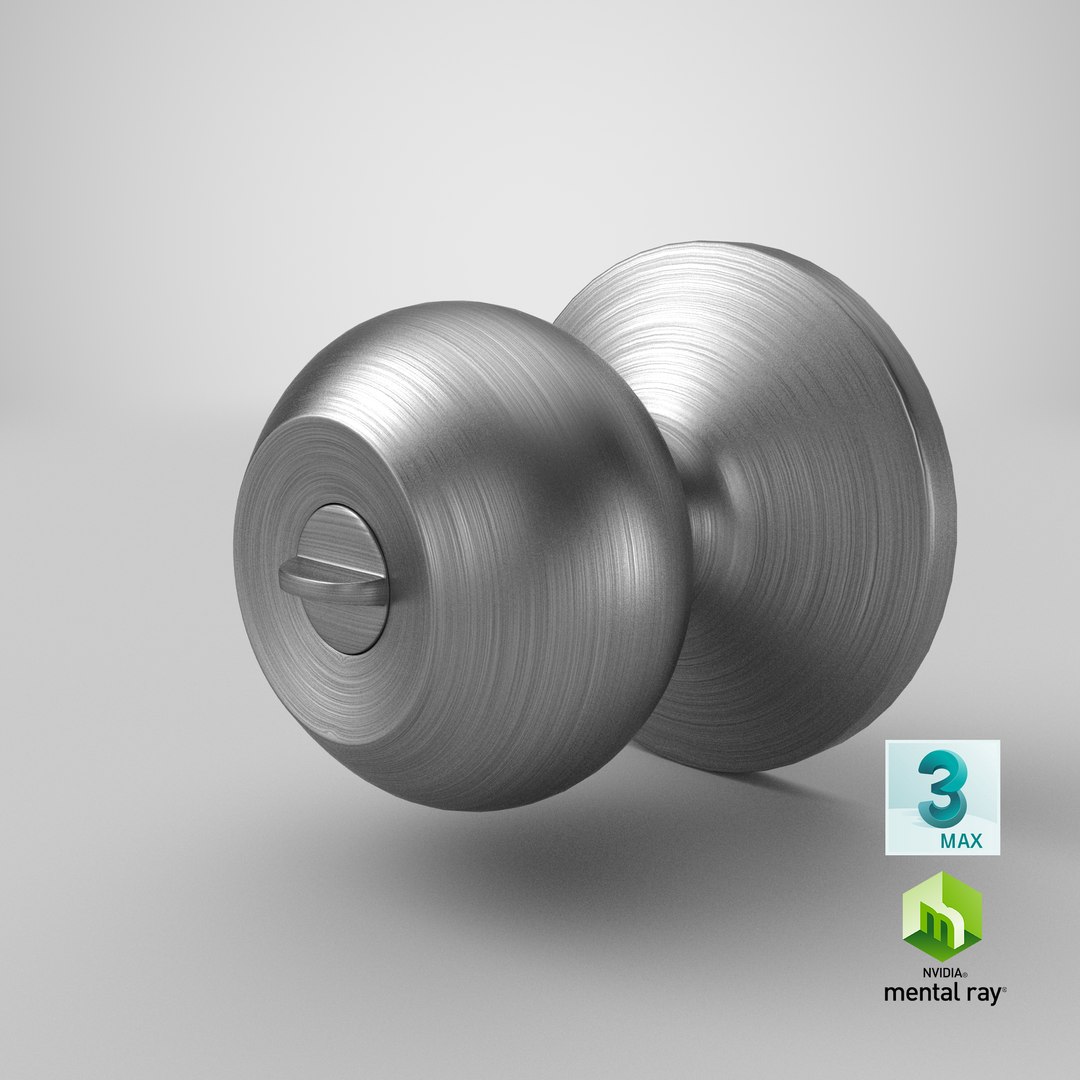 3D door knob steel model https://p.turbosquid.com/ts-thumb/s7/FRule5/la/stemcell_max_mental_ray_render/png/1613147488/1920x1080/fit_q87/ac42a1d86714bd9b19aa4f927342c8fba4539e97/stemcell_max_mental_ray_render.jpg