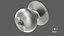 Door Knob Steel V03