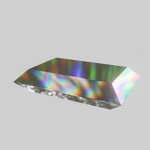 3D Bevel Cut Diamond model
