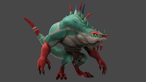 LizardCriature 3D model