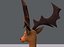 deer v02 cartoon animal 3D model