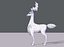 deer v02 cartoon animal 3D model