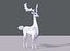 deer v02 cartoon animal 3D model
