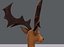 deer v02 cartoon animal 3D model