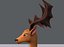 deer v02 cartoon animal 3D model