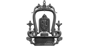 balaji oil lamp 3D