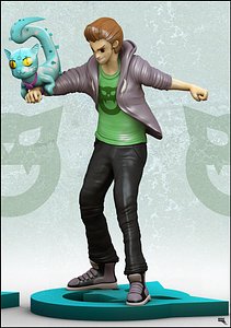 manga figure 3d max