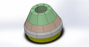 --concrete molds for tandoori bread-- 3D model