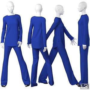 woman mannequin 3d max