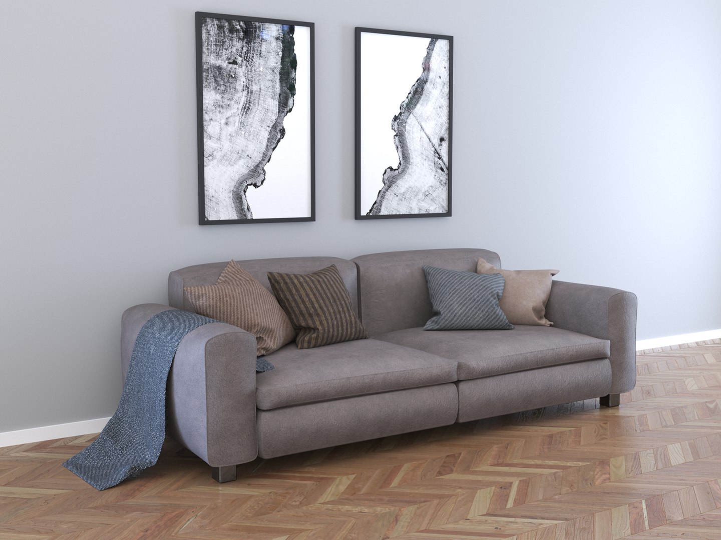 3D Modern Sofa - TurboSquid 1539763