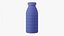 Botella de batido de fresa