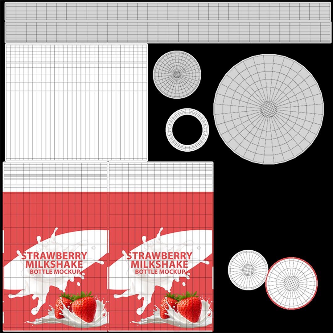 Strawberry Milkshake Bottle 3D model https://p.turbosquid.com/ts-thumb/s7/ZLYT2b/ob/uv_layout/png/1767359523/1920x1080/fit_q87/22a8c654cadb7d8ecb2a94bf7c4bc63dd4ede045/uv_layout.jpg