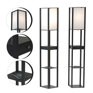 Floor lamp Black LSP-0333